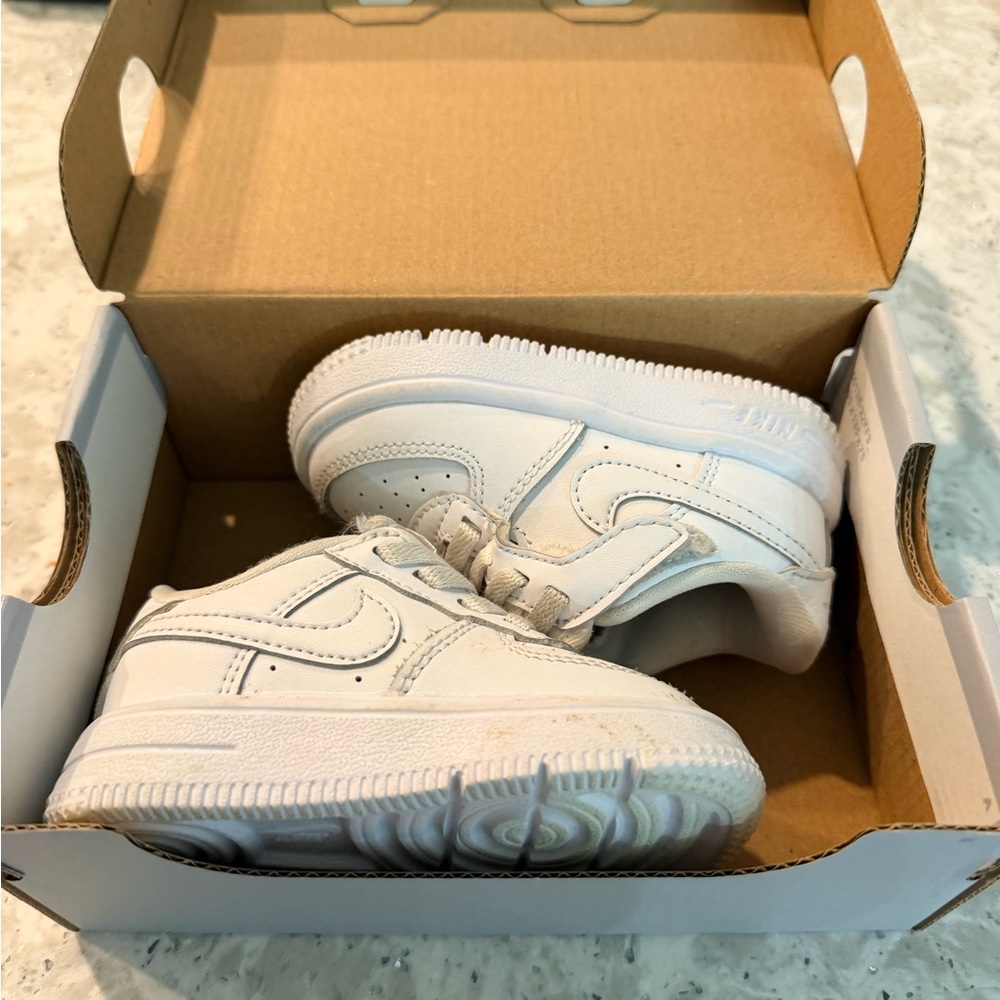 Air Force One Kids White Sneakers
